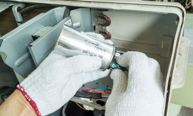Repair an Aircon Capacitor